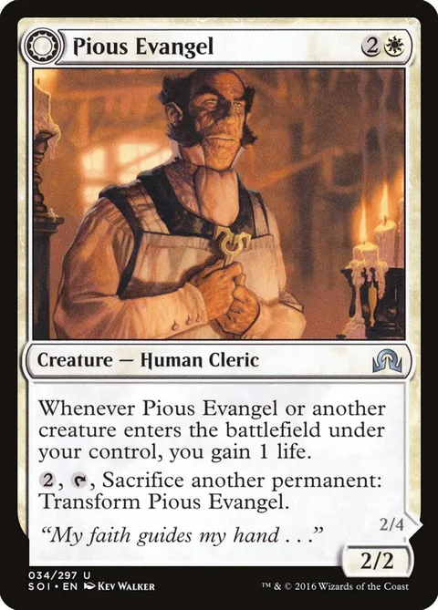Pious Evangel / Wayward Disciple – 表面