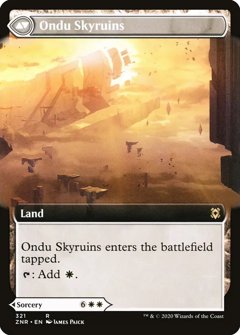 Ondu Inversion // Ondu Skyruins – 裏面