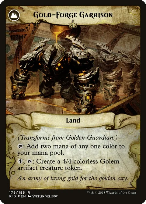 Golden Guardian // Gold-Forge Garrison – Rückseite