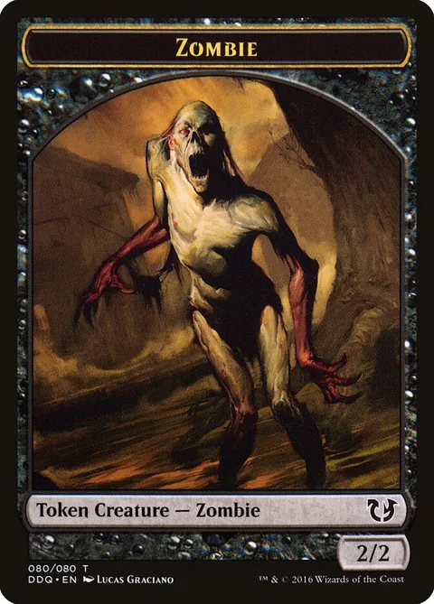 Zombie Token (Black 2/2)