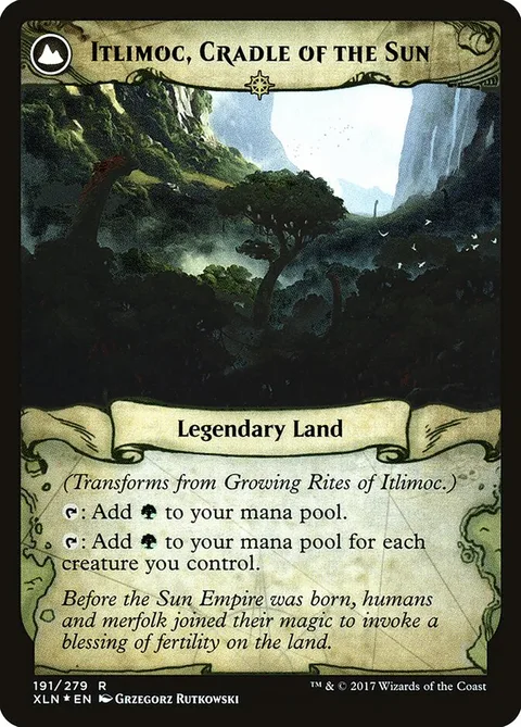 Growing Rites of Itlimoc / Itlimoc, Cradle of the Sun – Rückseite