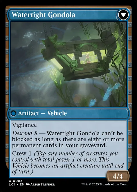 Waterlogged Hulk // Watertight Gondola – Rückseite