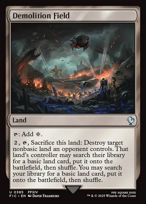 Demolition Field