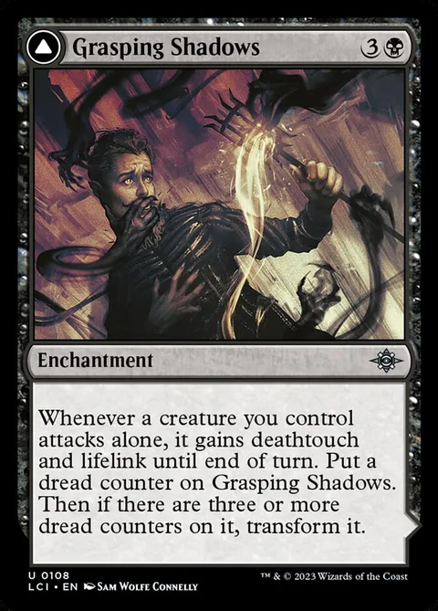 Grasping Shadows // Shadows' Lair – Vorderseite
