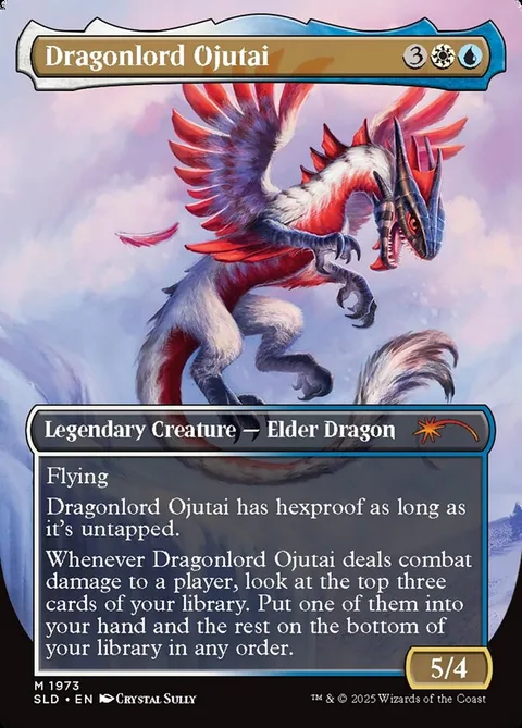Dragonlord Ojutai – 裏面