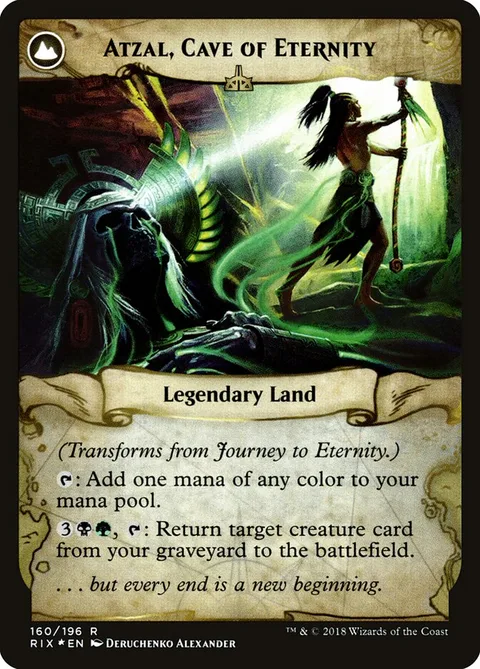 Journey to Eternity // Atzal, Cave of Eternity – Rückseite