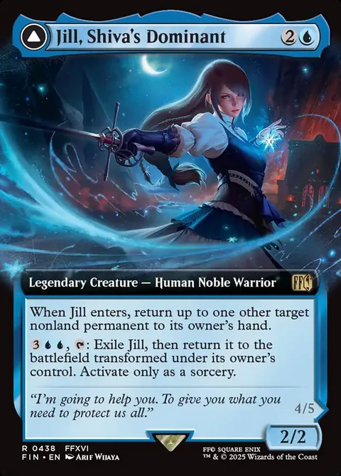 Jill, Shiva's Dominant // Shiva, Warden of Ice