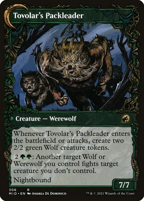 Tovolar's Huntmaster // Tovolar's Packleader – Rückseite