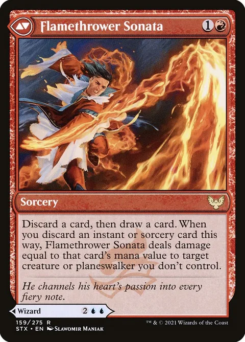 Torrent Sculptor // Flamethrower Sonata – Rückseite