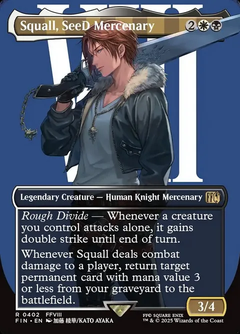 Squall, SeeD Mercenary
