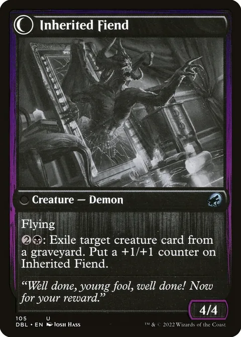 Heirloom Mirror // Inherited Fiend – Rückseite