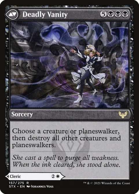 Selfless Glyphweaver // Deadly Vanity – Rückseite