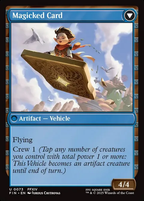 Sidequest: Card Collection // Magicked Card – Rückseite