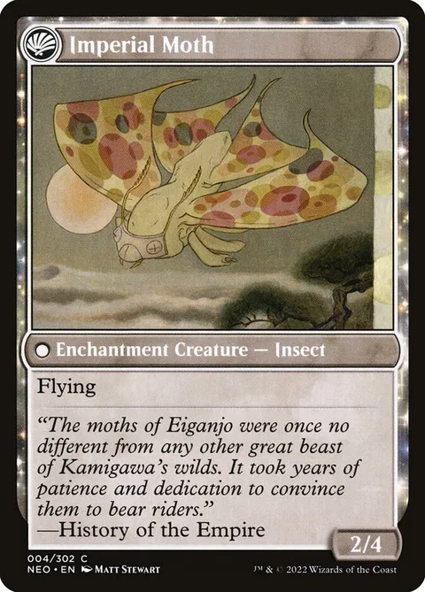 Befriending the Moths // Imperial Moth – Rückseite