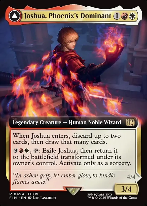 Joshua, Phoenix's Dominant // Phoenix, Warden of Fire
