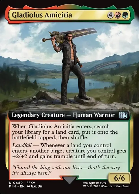 Gladiolus Amicitia