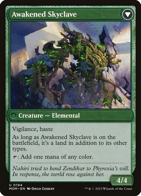 Invasion of Zendikar // Awakened Skyclave – Rückseite