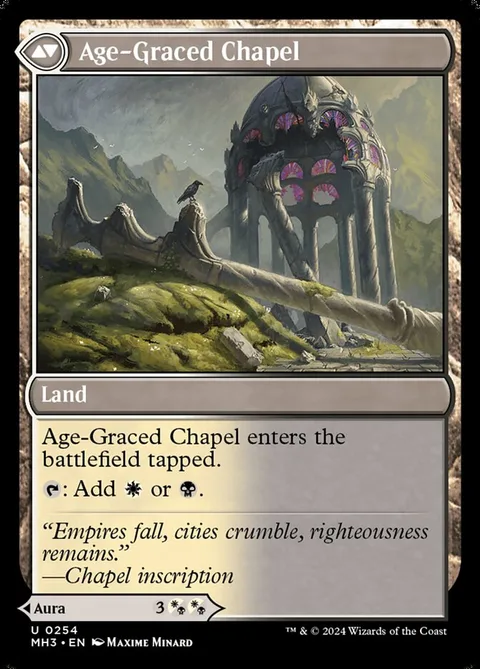 Glasswing Grace // Age-Graced Chapel – Rückseite