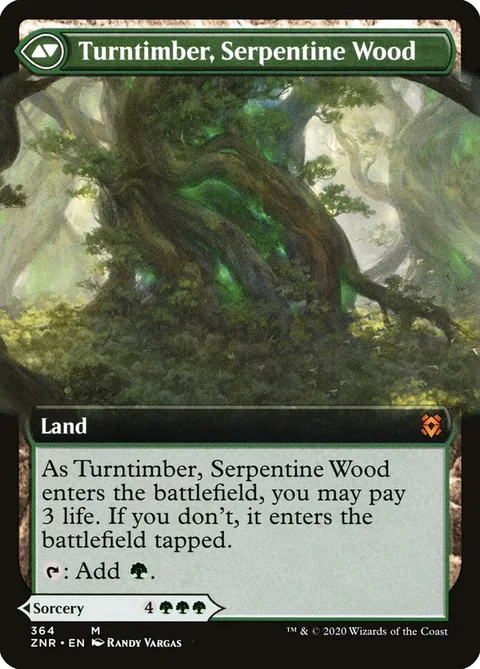 Turntimber Symbiosis // Turntimber, Serpentine Wood – Rückseite