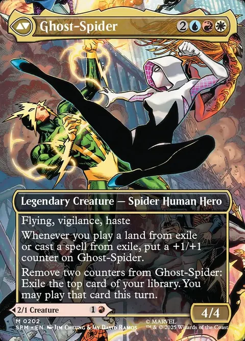 Gwen Stacy // Ghost-Spider – Back