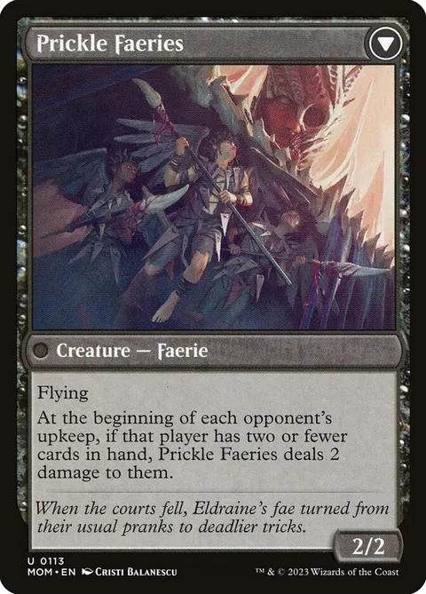 Invasion of Eldraine // Prickle Faeries – Rückseite