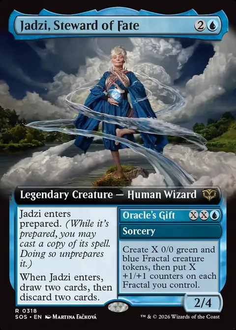 Jadzi, Steward of Fate // Oracle's Gift