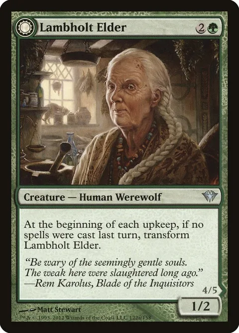 Lambholt Elder / Silverpelt Werewolf – Vorderseite