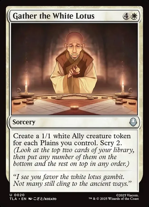 Gather the White Lotus