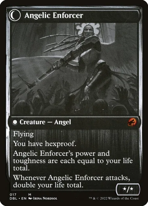 Enduring Angel // Angelic Enforcer – 裏面
