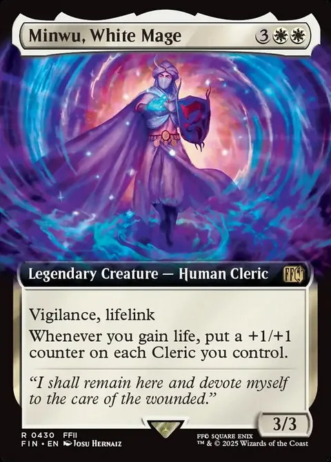 Minwu, White Mage