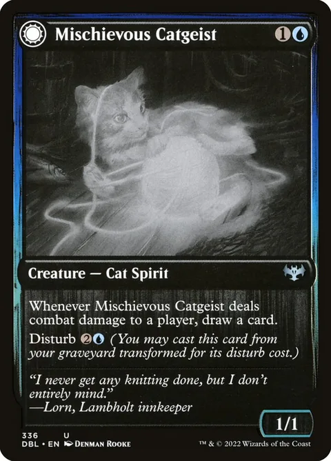 Mischievous Catgeist // Catlike Curiosity – Voorkant