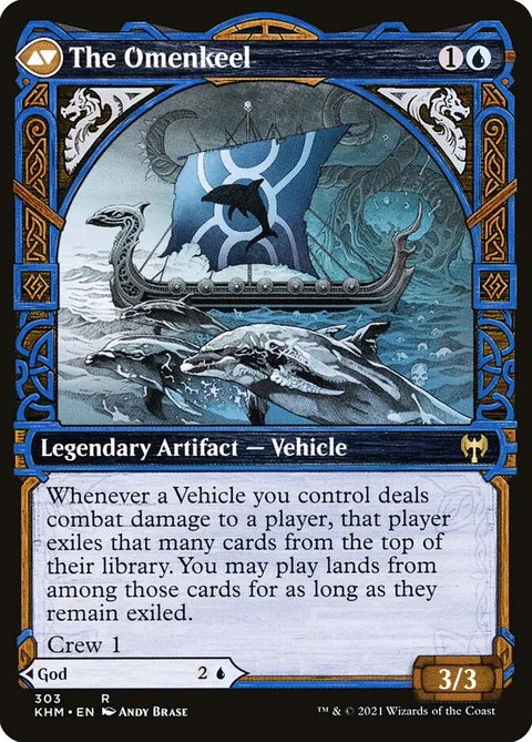 Cosima, God of the Voyage // The Omenkeel – Rückseite