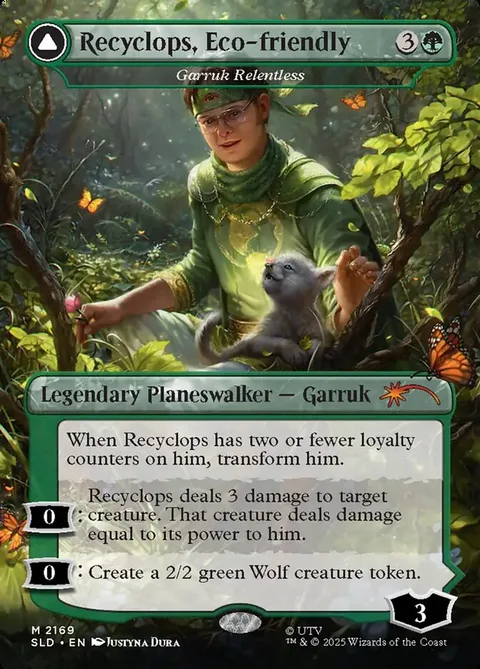 Garruk Relentless / Garruk, the Veil-Cursed