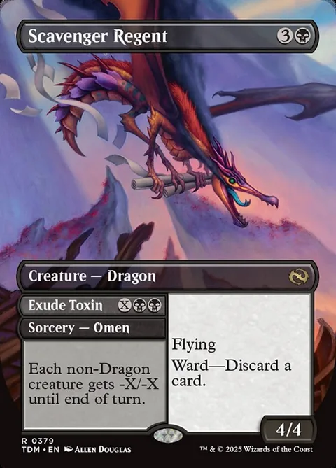 Scavenger Regent // Exude Toxin – Voorkant