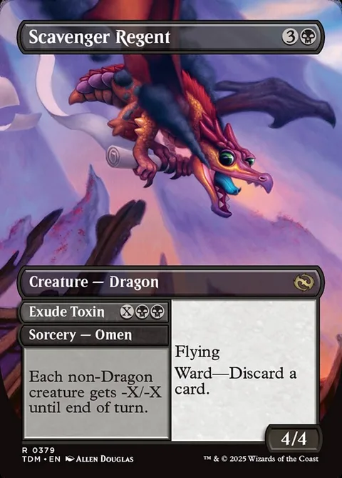 Scavenger Regent // Exude Toxin – Achterkant