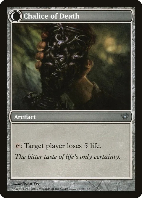 Chalice of Life / Chalice of Death – Rückseite
