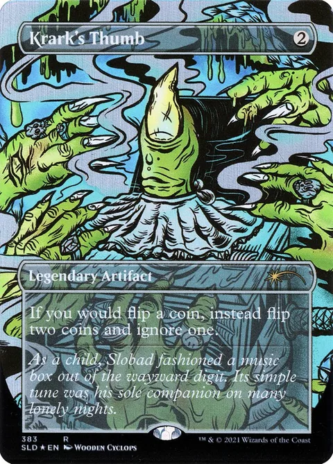 Krark's Thumb – Vorderseite