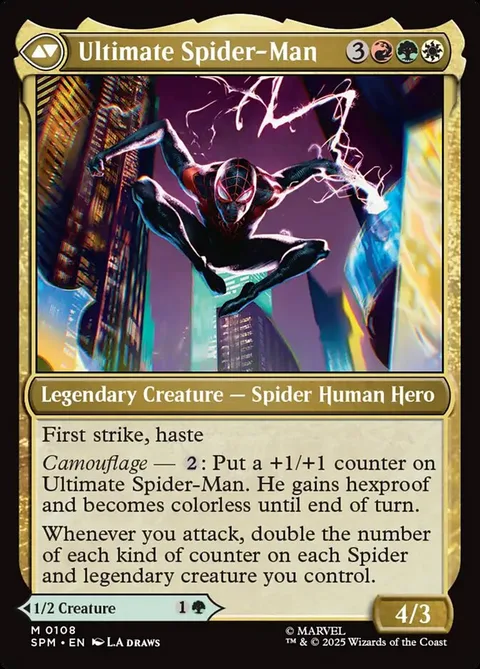 Miles Morales // Ultimate Spider-Man – Rückseite