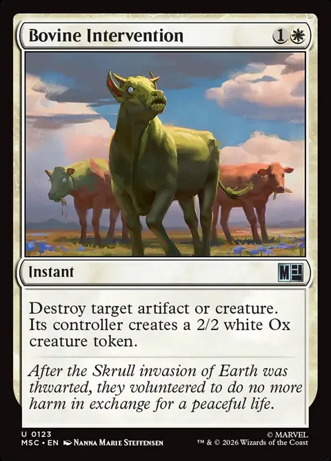 Bovine Intervention
