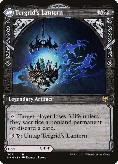 Tergrid, God of Fright // Tergrid's Lantern – Rückseite