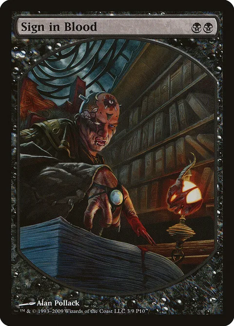 Sign in Blood