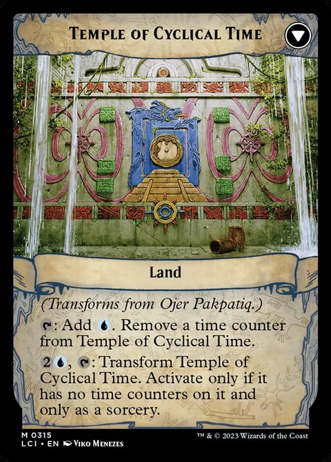Ojer Pakpatiq, Deepest Epoch // Temple of Cyclical Time – Rückseite