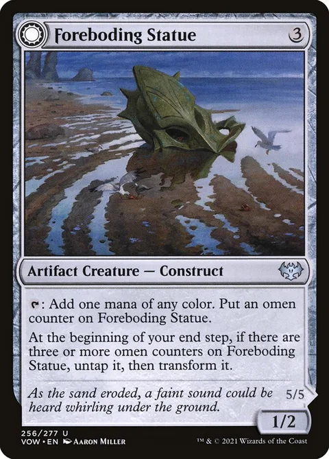 Foreboding Statue // Forsaken Thresher – Vorderseite