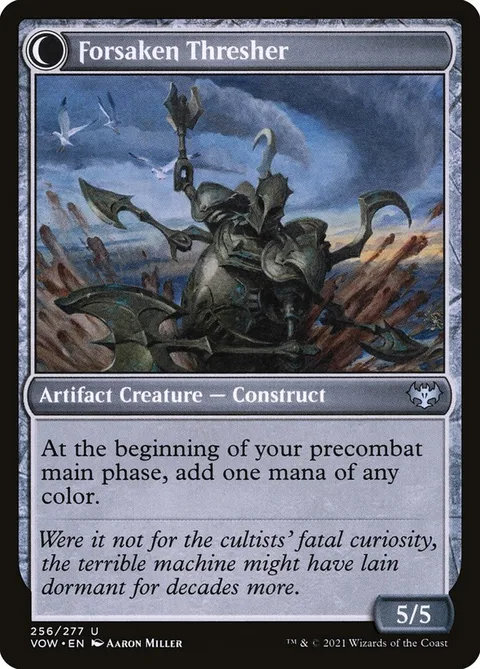 Foreboding Statue // Forsaken Thresher – Rückseite