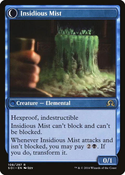 Elusive Tormentor / Insidious Mist – Rückseite