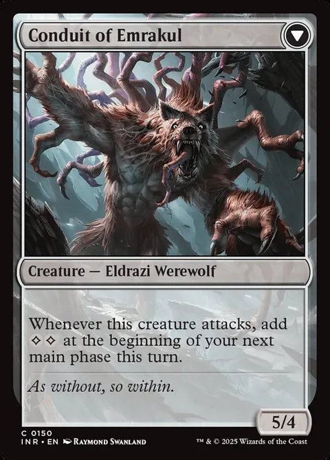 Conduit of Storms / Conduit of Emrakul – Rückseite