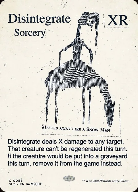 Disintegrate