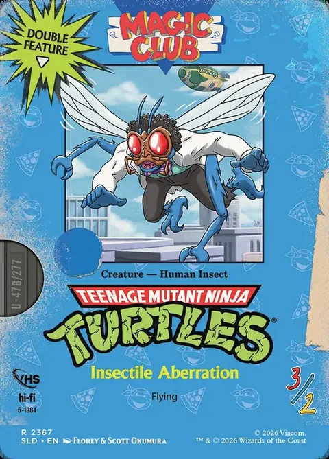 Delver of Secrets / Insectile Aberration – Rückseite