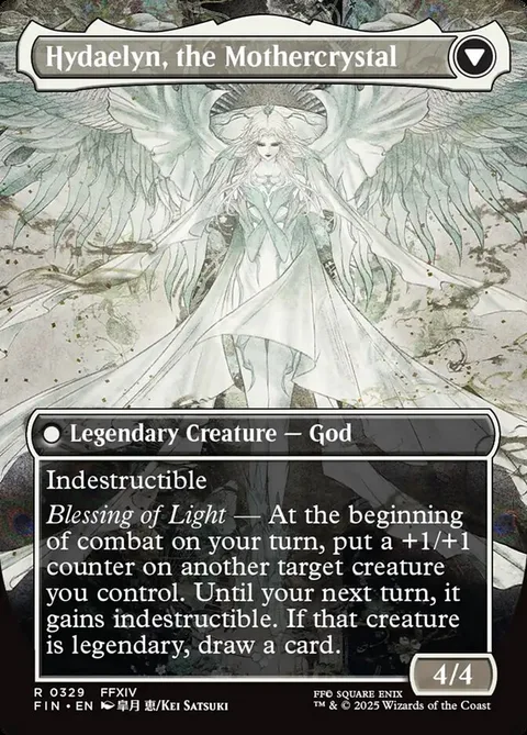 Venat, Heart of Hydaelyn // Hydaelyn, the Mothercrystal – Rückseite