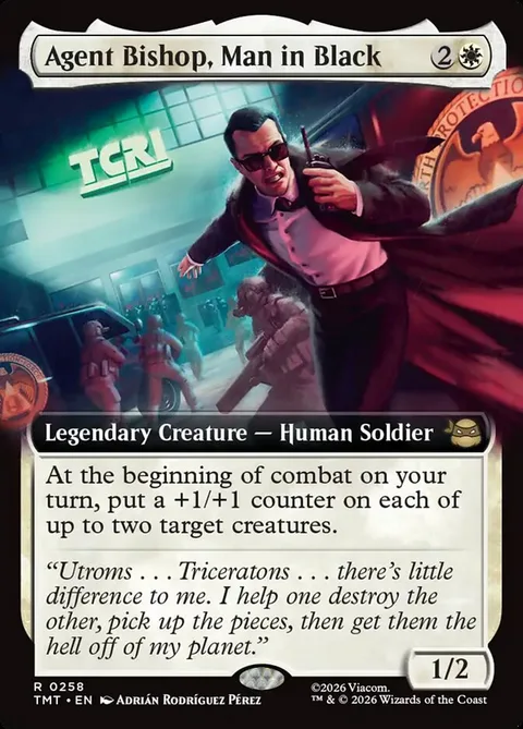 Agent Bishop, Man in Black